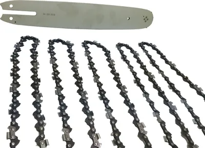 Produktbild von Set 5 Stück Profi C Sägeketten 325-1.5-64 plus Profi C Führungsschiene 38 cm Typ 01