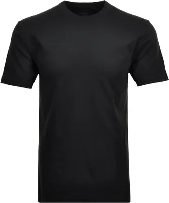 Produktbild von Größe 6XL Ragman Herren T-Shirt Doppelpack rundhals schwarz Modell 40000