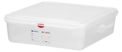 Image de Conteneur GN 1/1, polypropylène, HENDI, GN 1/1, 13 L, transparent, 530 x 325 x (H) 100 mm