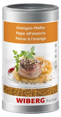 Wiberg Orangen Pfeffer Würzmischung vielseitig grob Packung 770g