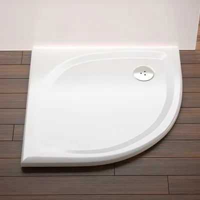 Zdjęcie produktu dla RAVAK: Brodzik prysznicowy ELIPSO PRO-90 R550 Flat, XA237711010B