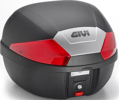Immagine prodotto di GIVI B29 Bauletto Monolock con piastra Colori: Nero/Rosso
