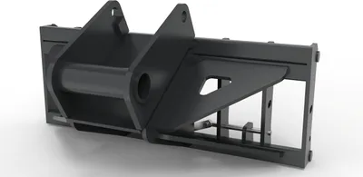 Produktbild von Joma-Tech Adapter von Bagger auf Euroaufnahme, Euroadapter Schaeff/Terex HR32 mechanische Verriegelung