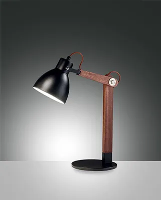 Produktbild von Fabas Luce Tischleuchte Sveva E27 730x410mm Schwarz