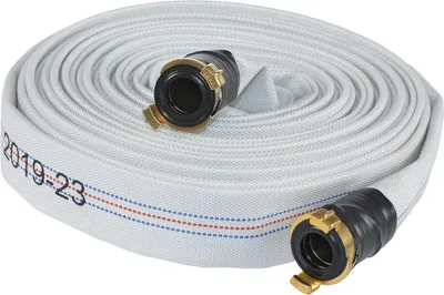 Produktbild von Bauschlauchgarnitur Innen- 40 mm Lnge 15 m wei