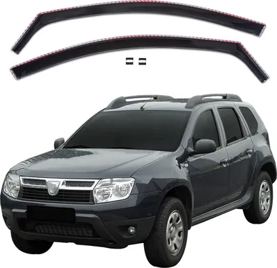 Obrázok produktu pre J&J Automotive | SCOUTT Okenné deflektory pre Dacia Duster I 2010-2017 2ks