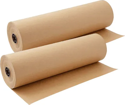 Produktbild von 600 cm x 30 cm braune Kraftpapierrollen, ideal zum Verpacken, stark, einwickeln, Pakete