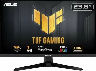 Produktbild von ASUS TUF Gaming VG246H1A 23.8inch IPS WLED FHD 16 9 100Hz 300cd/m2 0.5ms MPRT - 23,8"