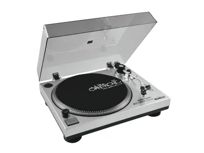 Immagine prodotto di Giradischi USB OMNITRONIC BD-1380 sil