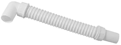 Produktbild von Polysan Flexibles Verbindungsrohr, L-100 cm, Winkel 40/40 mm