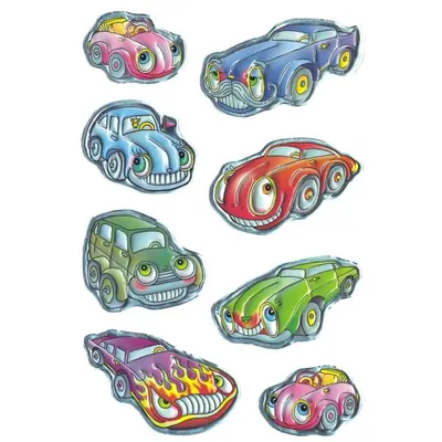 Produktbild von geprägte Auto-Sticker von Herma