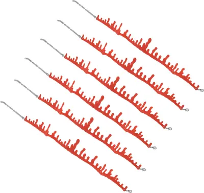 Produktbild von 10pcs Halloween Tropfendes Blut Halskette Vampir Blut Choker Halskette Thema Party KostümeBlut Halskette Freie Größe