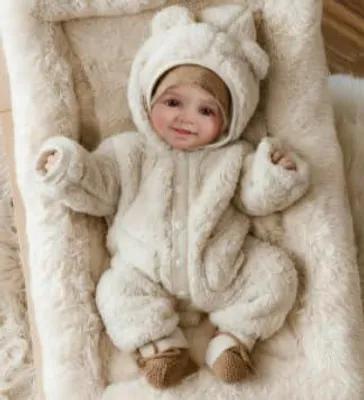 Zdjęcie produktu dla Lalka "Reborn", bardzo realistyczna, 43 cm, dziewczynka, dla dzieci