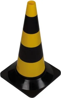 Produktbild von Perel Leitkegel, Warnkegel, Pylonen Kinder outdoor, Hütchen Sport zum Markieren, Absichern oder