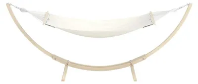 Zdjęcie produktu dla Hedvig hamak ze stelażem whitewash.