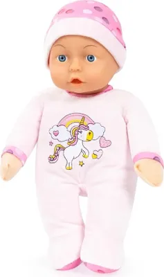 Produktbild von Bayer Design 93029AB Babypuppe, Spielpuppe, Kuschelpuppe, weich, ca. 30 cm