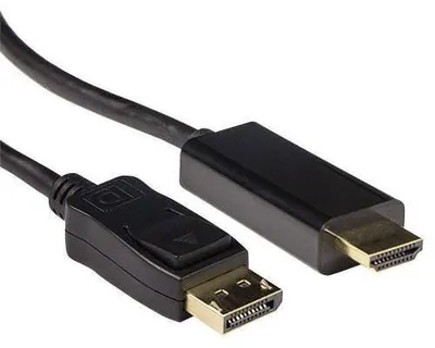 Obrázek produktu pro ACT AK3991, 3 m, DisplayPort, HDMI, Černá, Samec/samec