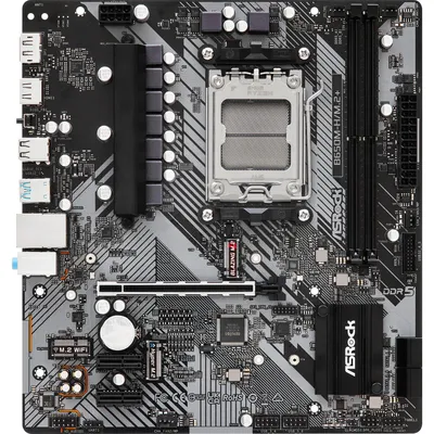 Obrázek produktu pro Asrock B650M-H/M.2+, AMD, Zásuvka AM5, DDR5-SDRAM, 96 GB, DIMM, 2 kanály
