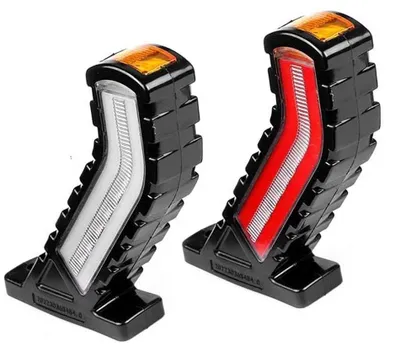 Produktbild von 2x LED Begrenzungsleuchten 12V/24V Volt Umrissleuchte für LKW Anhänger Wohnwagen