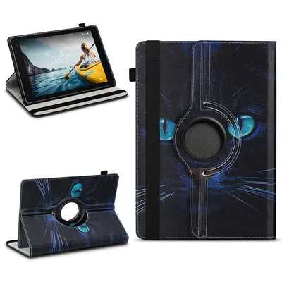 Produktbild von 360 Grad Hülle für VALE Tablet V11E / V10E / V10A Tasche Schutzhülle Cover CaseFarben:Motiv 10