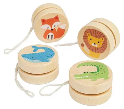 Image de Yo-yo animal sauvage Bigjigs en bois