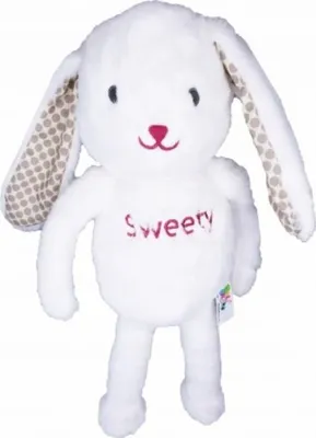 Immagine prodotto di Peluche Coniglio Sweety, 38 cm, bianco