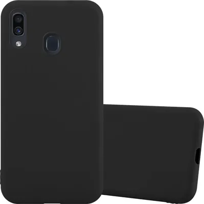 Immagine prodotto di Custodia Cadorabo per Samsung Galaxy A20 / A30 / M10s custodia protettiva in nero custodia per cellulare TPU custodia in silicone cover