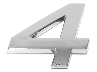 Obrázek produktu pro logo 3D-CAR s číslem "4"