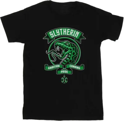 Produktbild von Harry Potter - "Slytherin" T-Shirt für Damen BI27553 (S) (Schwarz)
