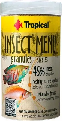 Immagine prodotto di Tropical INSECT MENU GRANULATO GRÖSSE S 250ML/135G