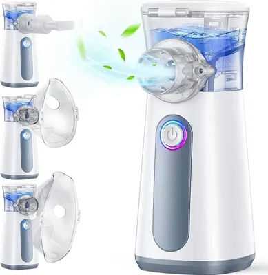Produktbild von Welikera Inhalator Inhalator Nebulizer Vernebler Inhaliergerät Inhalationsgerät,USB-C