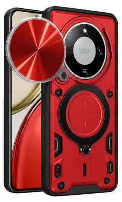 Produktbild von Techsuit - CamGuard Pro Hülle mit Kameraschutz für Honor Magic8 Lite – rot