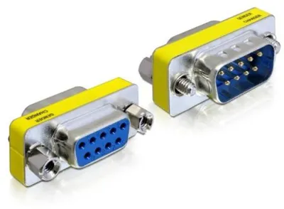 Produktbild von DELOCK Adapter D-Sub9 -> D-Sub9 St/Bu
