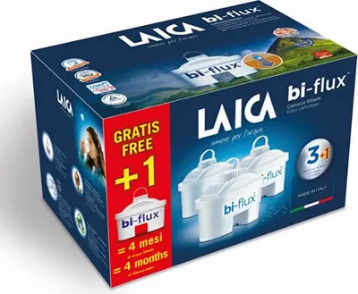 Zdjęcie produktu dla Laica Bi-fux- 3+1 F4S, 4 szt., Laica, Wkład filtra wody