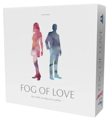 Imagen del producto de Blackrock Games: Fog of Love – Juego de mesa para 2 jugadores – A partir de 16 años