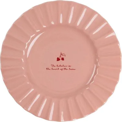 Produktbild von HOMLA CHERISH LOVE Dessertteller rosa 21 cm