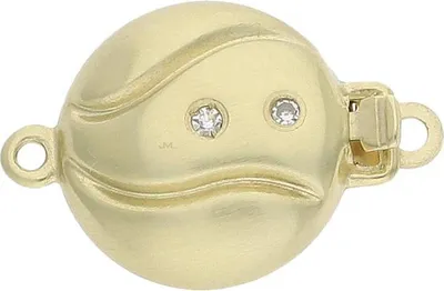 Produktbild von JuwelmaLux Perlenschließe 585 Gold mit Diamanten JL30-09-4546