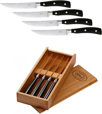 Produktbild von Rösle 96651 BBQ Steakmesser Set 4-teilig