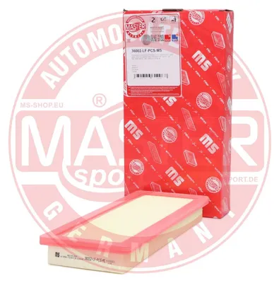 Produktbild von Luftfilter MASTER-SPORT 36002-LF-PCS-MS passend für PEUGEOT 207 (WA, WC) Filtereinsatz