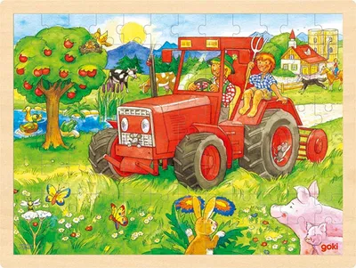 Produktbild von Goki 57655, 96 Stück(e), Bauernhof, 3 Jahr(e)