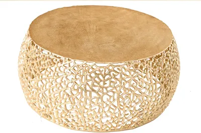Immagine prodotto di Tavolino da salotto 75 cm, design dorato, moderno, per soggiorno. ACQUISTA ORA