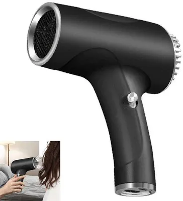 Obrázok produktu pre Kompaktný bezdrôtový cestovný fén s výkonom 500 W s funkciou ohrevu a chladenia