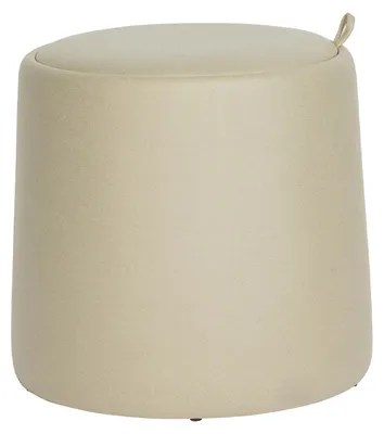 Image de Pouf avec espace de rangement Mobili Rebecca Gardenia 42x45x45PolyuréthaneMDF Bois Beige Moderne
