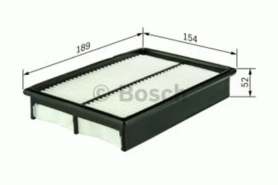 Produktbild von Bosch Luftfilter  1 457 433 953