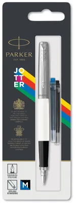 Image de PARKER 2096871 Stylo plume PARKER JOTTER ORIGINALS blanc C.C.