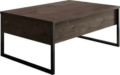 Produktbild von Skye Decor, Luxe - Walnut, Black, Couchtische, Nussbaum, 90 x 40 x 60 cm
