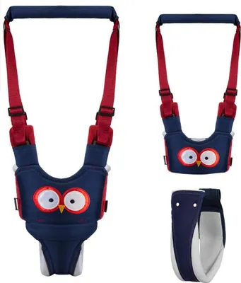 Produktbild von Lauflernhilfe Gehhilfe für Baby Stehen Gehen Lernen Helfer Walker Sicherheitsleinen für Kinder 8-27 Monthe, 4 in 1 Funktionale (Blau)