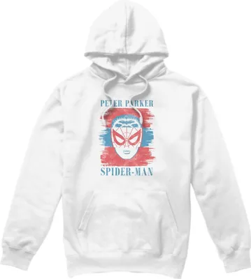 Imagen del producto de Sudadera con capucha para hombre, Spider-Man, modelo TV4708 (talla M), color blanco