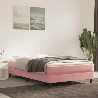 Immagine prodotto di Materasso a molle, rosa, 120X220X20 Cm, velluto Lumarko!