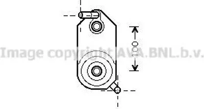 Produktbild von PRASCO Ölkühler Automatikgetriebe VN3110 für AUDI A3 Schrägheck (8L1)